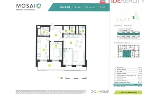 Apartment for sale, 3+kk - 2 bedrooms, 112m<sup>2</sup>