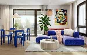 Apartment for sale, 2+kk - 1 bedroom, 47m<sup>2</sup>