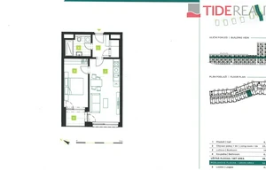 Apartment for sale, 2+kk - 1 bedroom, 52m<sup>2</sup>