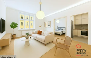 Apartment for sale, 3+kk - 2 bedrooms, 76m<sup>2</sup>