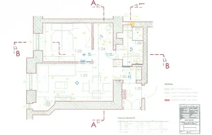 Apartment for rent, 2+kk - 1 bedroom, 43m<sup>2</sup>