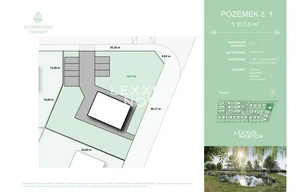 Building plot for sale, 1317m<sup>2</sup>