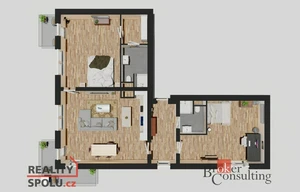 Apartment for sale, 3+kk - 2 bedrooms, 110m<sup>2</sup>