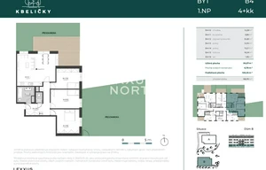 Apartment for sale, 4+kk - 3 bedrooms, 106m<sup>2</sup>