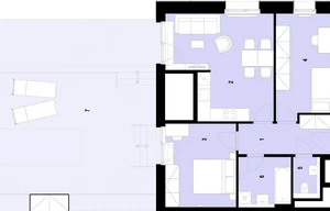 Apartment for sale, 3+kk - 2 bedrooms, 65m<sup>2</sup>