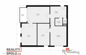 Apartment for sale, 3+1 - 2 bedrooms, 71m<sup>2</sup>