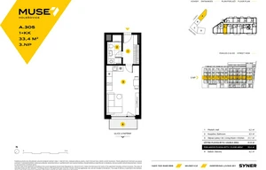 Apartment for sale, 1+KK - Studio, 33m<sup>2</sup>