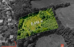 Building plot for sale, 9446m<sup>2</sup>