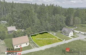 Building plot for sale, 704m<sup>2</sup>