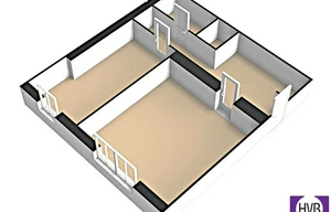 Apartment for rent, 2+kk - 1 bedroom, 50m<sup>2</sup>