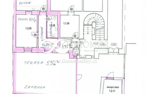 Apartment for rent, 2+kk - 1 bedroom, 111m<sup>2</sup>