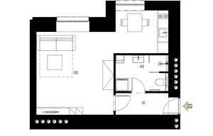 Warehouse for sale, 37m<sup>2</sup>
