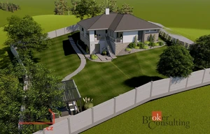 Building plot for sale, 1283m<sup>2</sup>