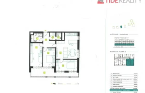 Apartment for sale, 4+kk - 3 bedrooms, 112m<sup>2</sup>