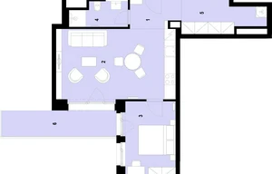 Apartment for sale, 2+kk - 1 bedroom, 53m<sup>2</sup>