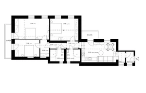 Apartment for sale, 4+kk - 3 bedrooms, 108m<sup>2</sup>