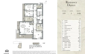 Apartment for sale, 5+kk - 4 bedrooms, 173m<sup>2</sup>