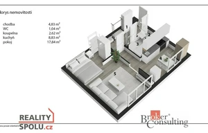 Apartment for sale, 1+1 - Studio, 35m<sup>2</sup>