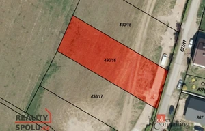 Building plot for sale, 1029m<sup>2</sup>