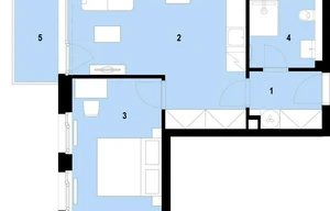Apartment for sale, 2+kk - 1 bedroom, 44m<sup>2</sup>