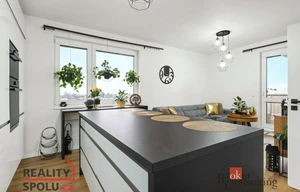 Apartment for sale, 2+kk - 1 bedroom, 44m<sup>2</sup>