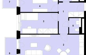 Apartment for sale, 3+kk - 2 bedrooms, 71m<sup>2</sup>