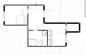 Apartment for rent, 2+1 - 1 bedroom, 55m<sup>2</sup>