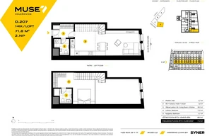 Apartment for sale, 1+KK - Studio, 72m<sup>2</sup>