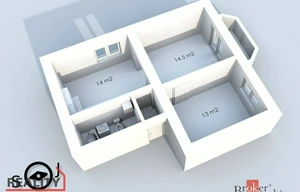 Apartment for rent, 2+1 - 1 bedroom, 49m<sup>2</sup>