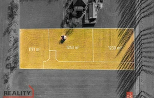 Building plot for sale, 1263m<sup>2</sup>