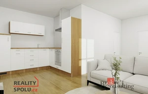 Apartment for sale, 3+kk - 2 bedrooms, 61m<sup>2</sup>