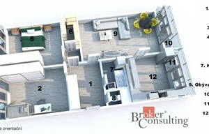 Apartment for sale, 3+1 - 2 bedrooms, 98m<sup>2</sup>