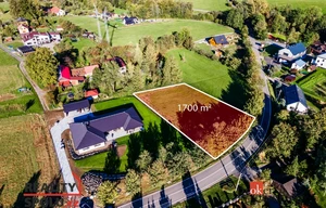 Building plot for sale, 1700m<sup>2</sup>