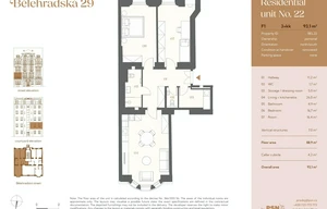 Apartment for sale, 3+kk - 2 bedrooms, 82m<sup>2</sup>