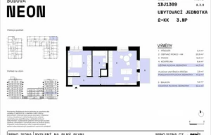 Accommodation for sale, 45m<sup>2</sup>