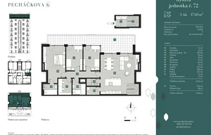 Apartment for sale, 5+kk - 4 bedrooms, 130m<sup>2</sup>