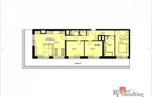 Apartment for sale, 4+kk - 3 bedrooms, 133m<sup>2</sup>