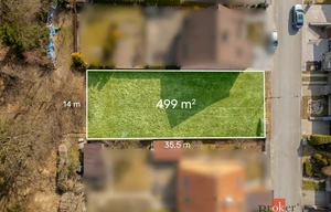 Building plot for sale, 499m<sup>2</sup>