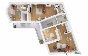 Apartment for sale, 4+kk - 3 bedrooms, 153m<sup>2</sup>