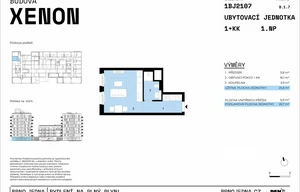 Apartment for sale, 1+KK - Studio, 26m<sup>2</sup>