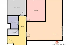 Apartment for rent, 3+kk - 2 bedrooms, 76m<sup>2</sup>