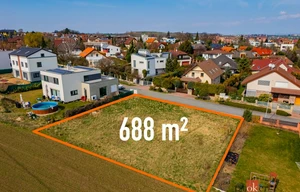 Building plot for sale, 688m<sup>2</sup>