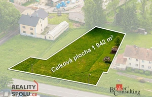 Building plot for sale, 1942m<sup>2</sup>
