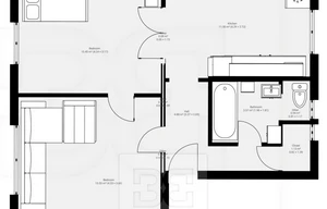 Apartment for rent, 2+1 - 1 bedroom, 55m<sup>2</sup>