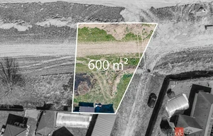 Building plot for sale, 600m<sup>2</sup>