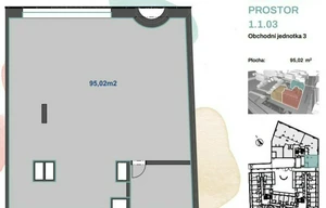 Office for rent, 95m<sup>2</sup>