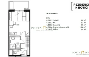 Apartment for sale, 1+KK - Studio, 29m<sup>2</sup>