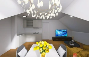 Apartment for sale, 2+kk - 1 bedroom, 49m<sup>2</sup>