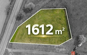 Building plot for sale, 1612m<sup>2</sup>