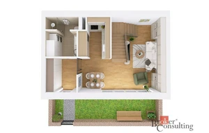Apartment for sale, 3+kk - 2 bedrooms, 90m<sup>2</sup>